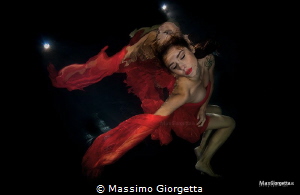 model underwater by Massimo Giorgetta 